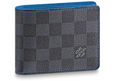 louis vuitton damier graphite slender wallet